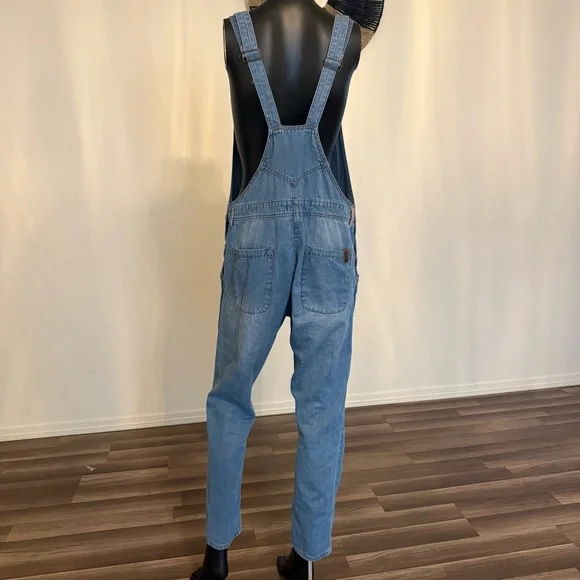 Roxy Light Blue Denim Overalls - Picture 4 of 15